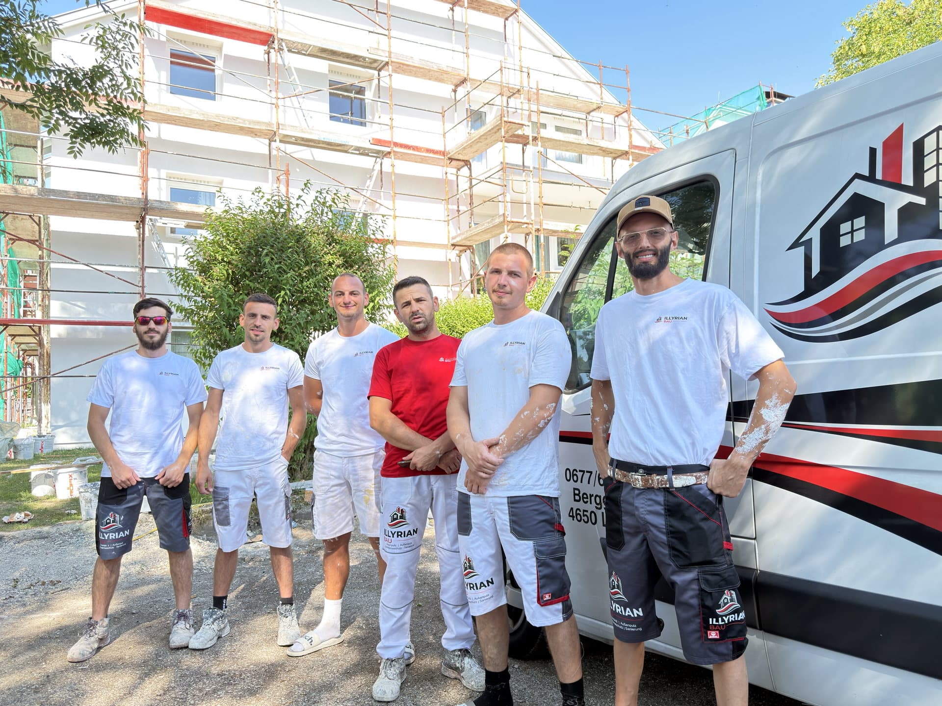 Das Illyrian Bau Team